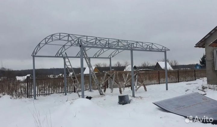 Установка Монтаж Навесов Под Ключ Любой Сложности