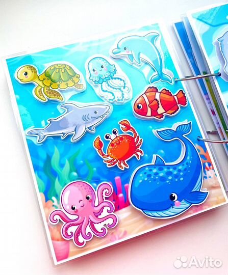 Игры на липучках. Альбом 