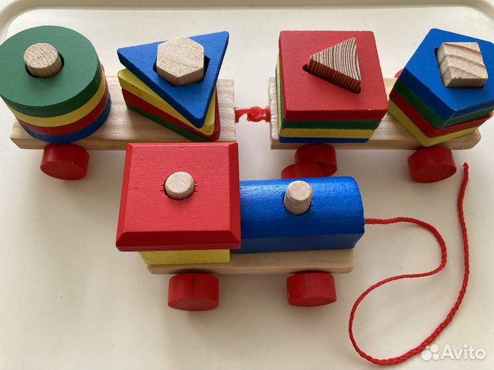 Развивающие деревянные игрушки