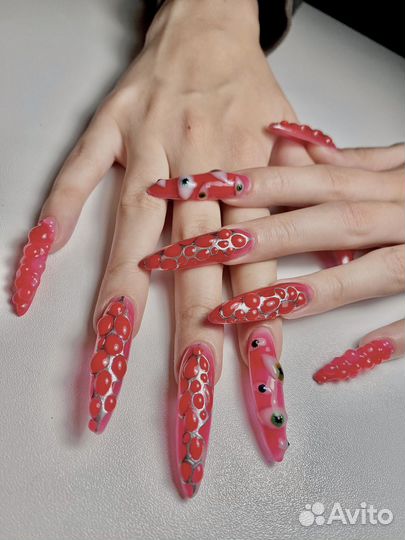 Маникюр, наращивание, коррекция