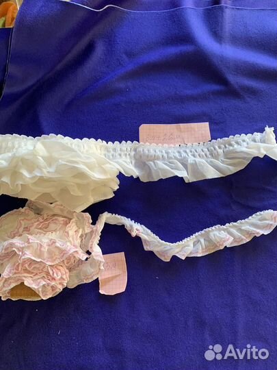 Кружево шитье СССР тесьма