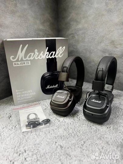 Беспроводные наушники Marshall Major iv black