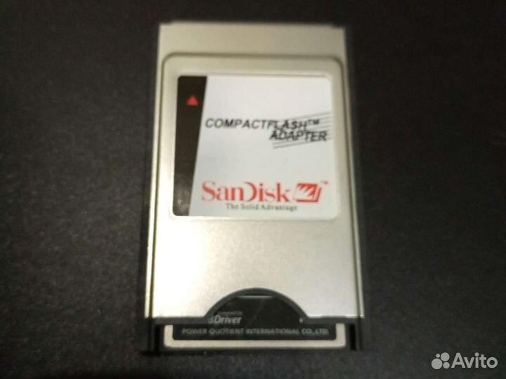 Адаптер для карт compact flash в pcmcia