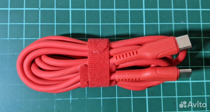 Кабель PD силиконовый USB type C-C 1/1.5 м