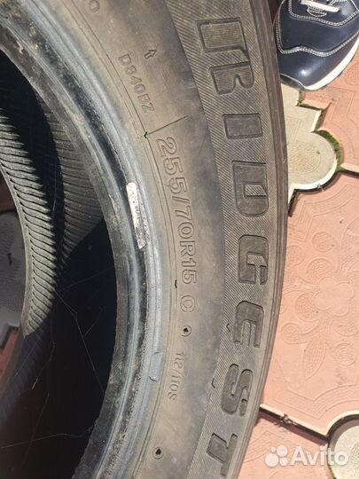 Bridgestone Dueler A/T 255/70 R15 100C