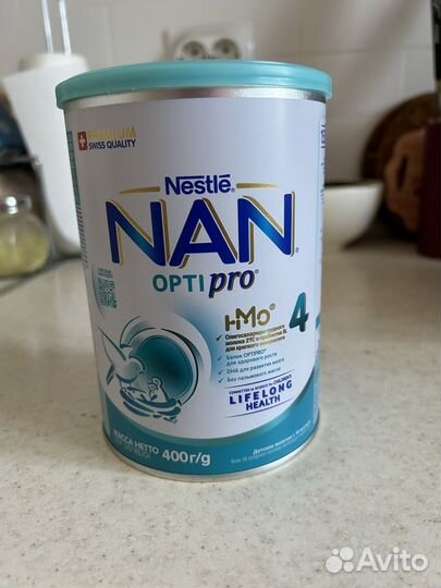 Смесь Nan opti pro 4
