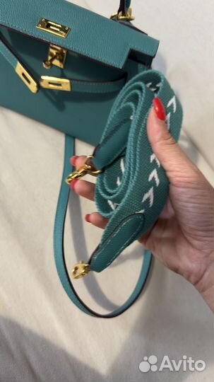 Сумка hermes kelly 22 см кожа