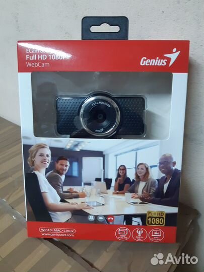 Веб камера Genius E cam 8000 Full HD 1080P