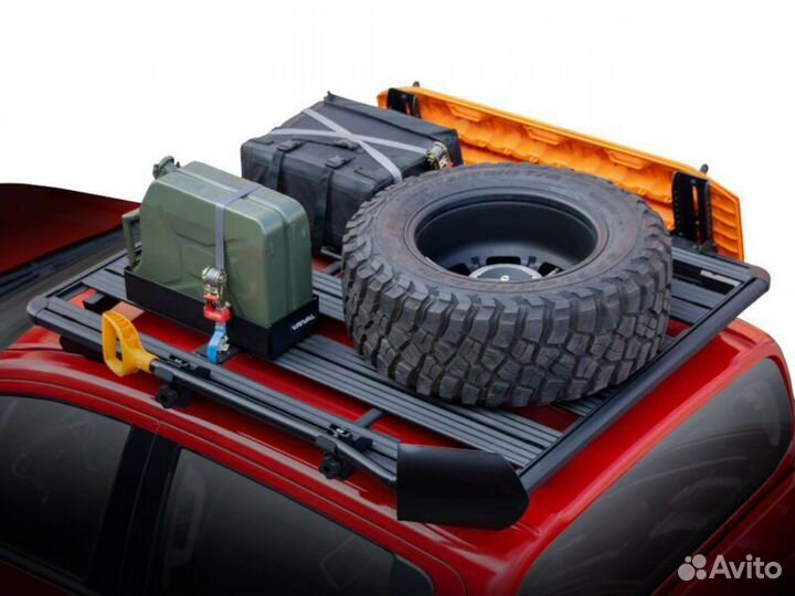 Крепление Rival для перевозки топора на крыше