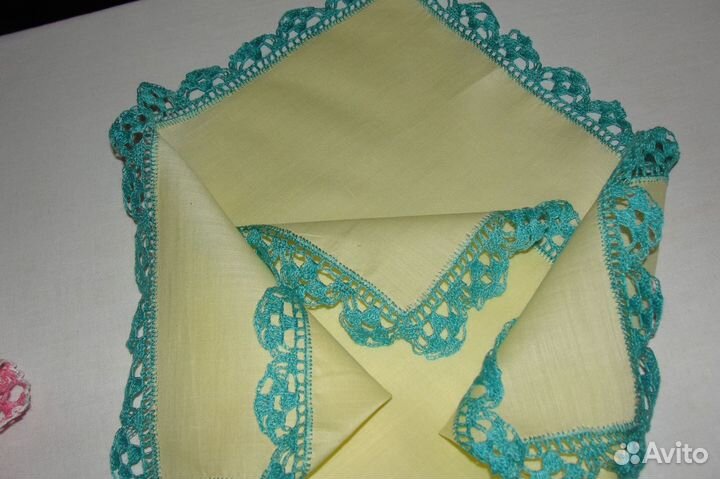 Носовые платочки ручной работы