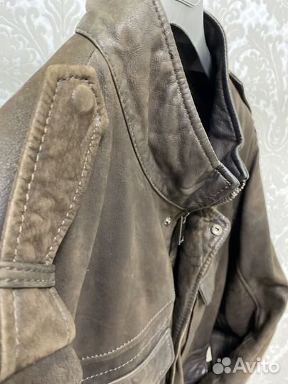 Настоящая кожаная куртка