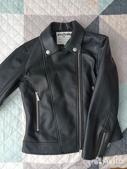Курточка из экокожи