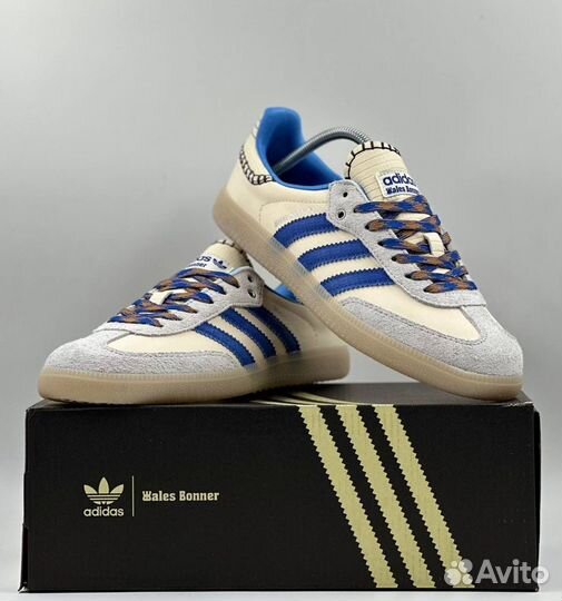 Кроссовки Adidas Samba & Wales Bonner