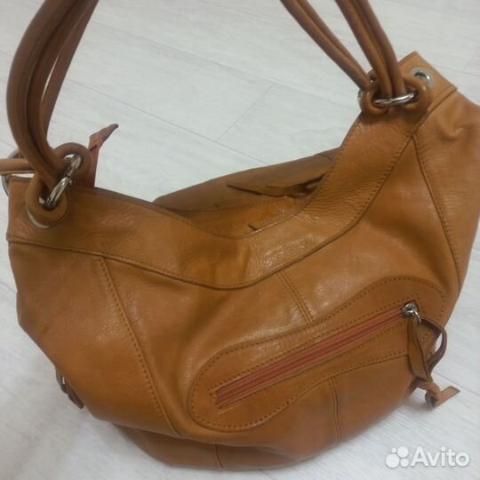 Сумка из натуральной кожи Италия