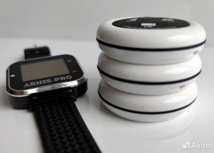 Кнопка вызова персонала, официанта, часы-пейджер