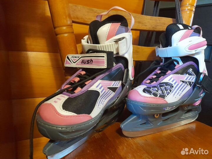 Коньки детские раздвижные