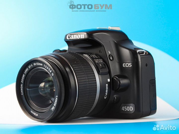 Фотоаппарат Canon 450D kit 18-55 IS