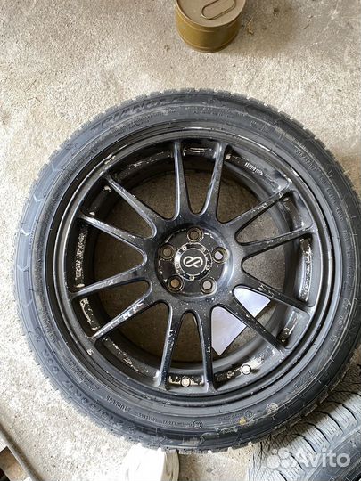 Литье диски r17 5x100 Enkei original