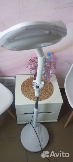 Лампа лупа напольная