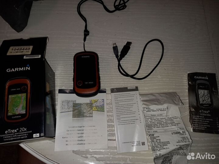 Навигатор garmin etrex 20x