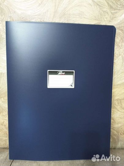 Папка пластиковая А3 на 4-х кольцах