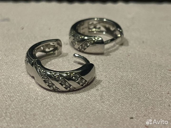 Серебряные серьги