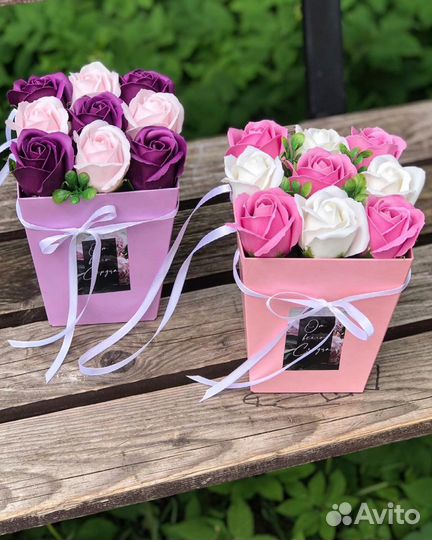 Мыльные цветы