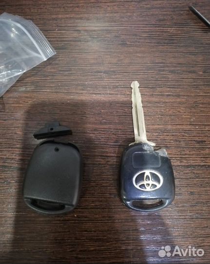 Ключ зажигания корпус для Toyota 3 кнопки