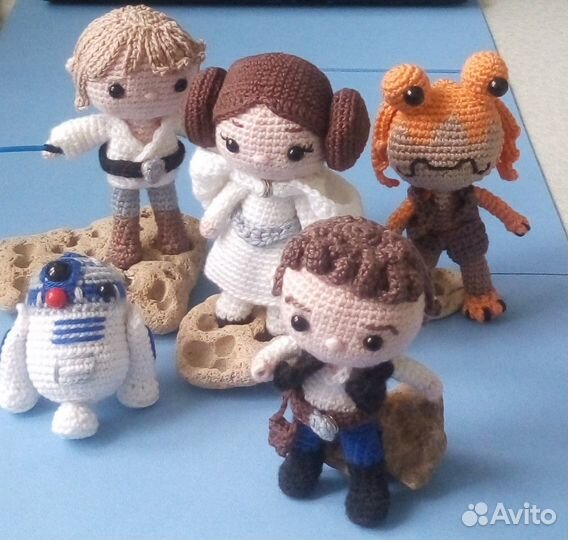 Звездные войны - амигуруми персонажи