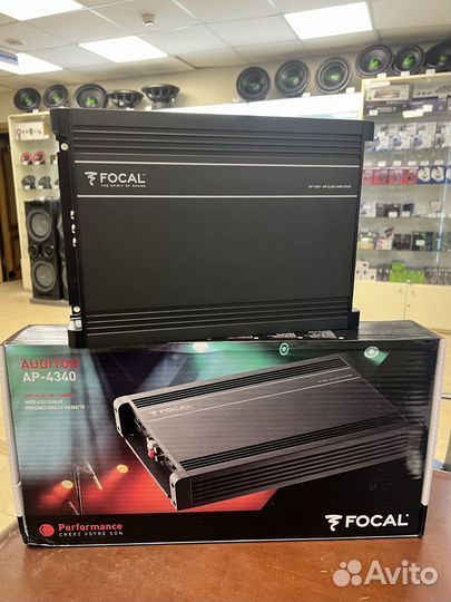 Усилитель focal 4 канальный AP-4340 (70х4, 95х4)