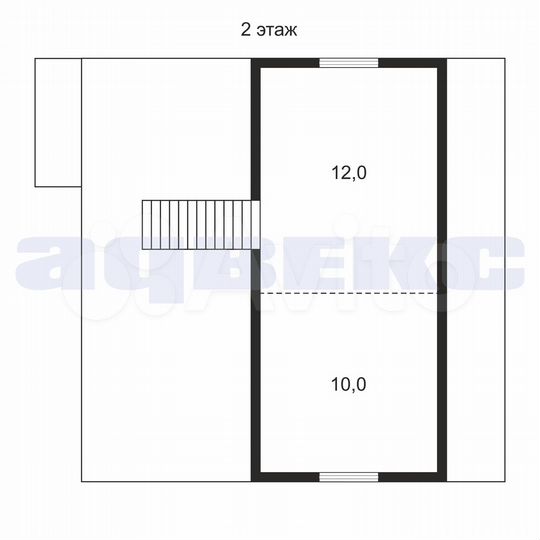 Дача 58 м² на участке 6 сот.