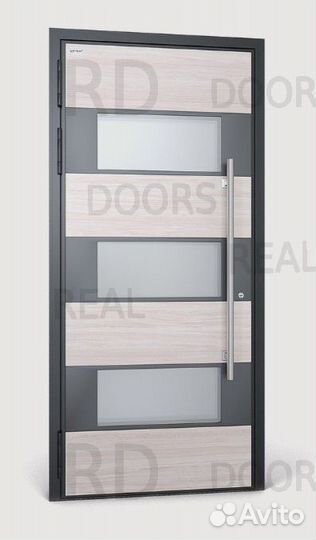 Современная входная дверь термо дверь