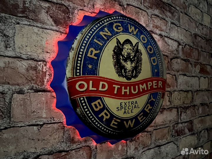 Декор на стену Old Thumper Beer