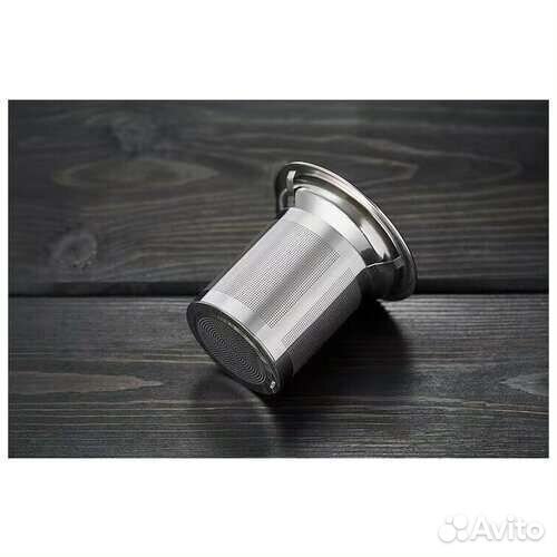 Заварочный стеклянный чайник пирамида