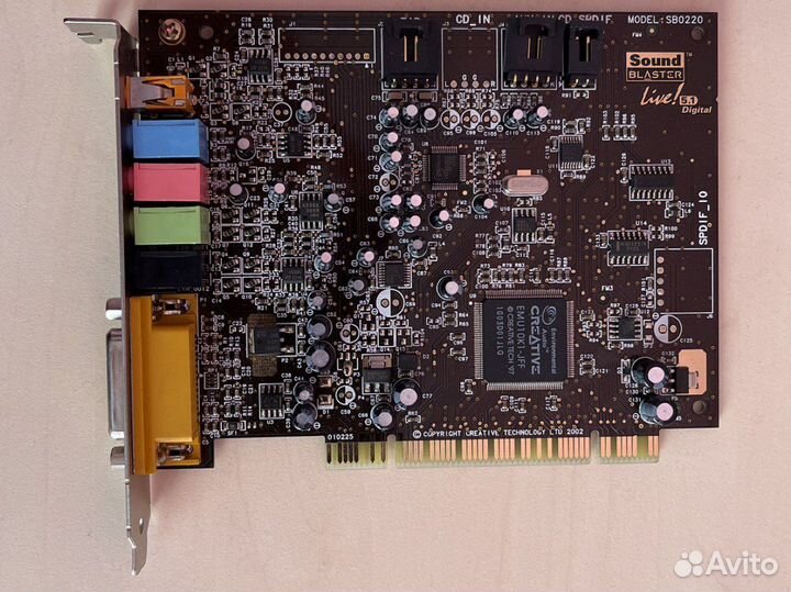 Звуковая карта creative sound blaster