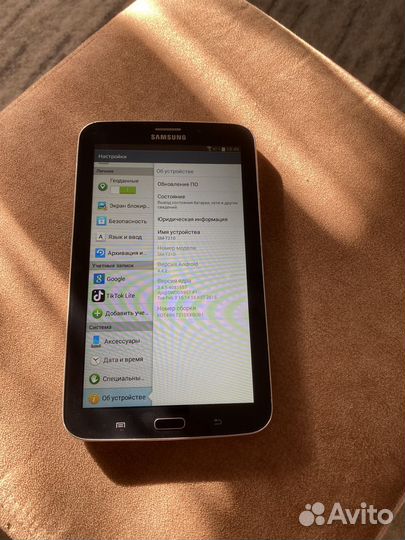 Планшет samsung t210
