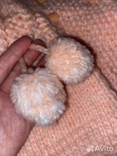 Кардиган вязанный для девочки