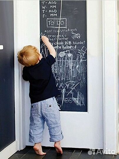 Наклейка доска 90х200см / фотообои картина/ декор