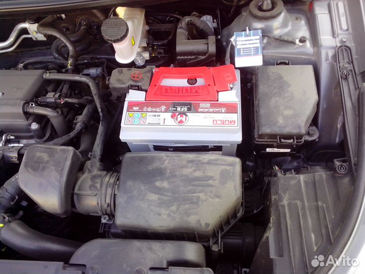 Аккумулятор Mutlu 60ah 650A для Citroen C3