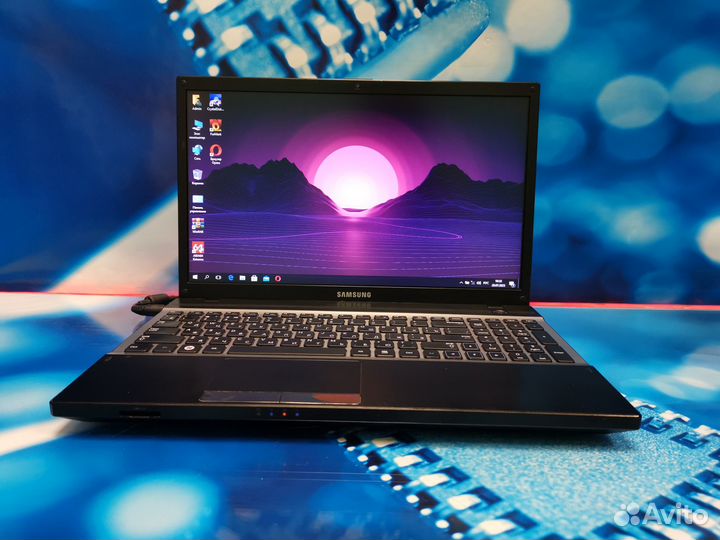 Ноутбук Samsung для офиса и дома на SSD