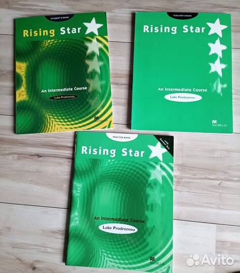 Rising Star Intermediate и PRE-FCE комплекты новые