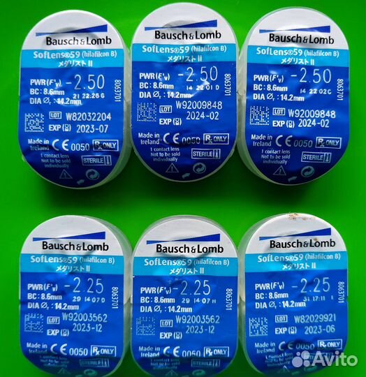 Контактные линзы SofLens 59