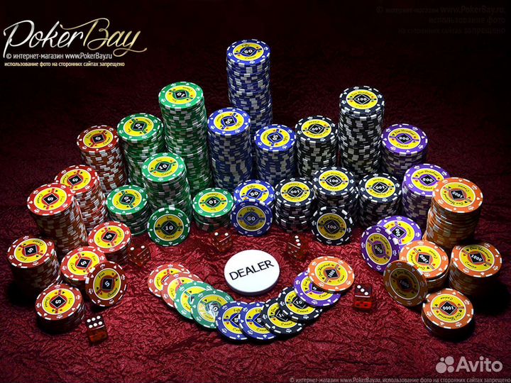 Набор для покера Crown 200 (до 5 игроков)