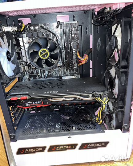 Игровой компьютер Intel core I5 7400 GTX 1070ti