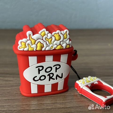 Чехол для наушников Apple AirPods 1/2. Popcorn