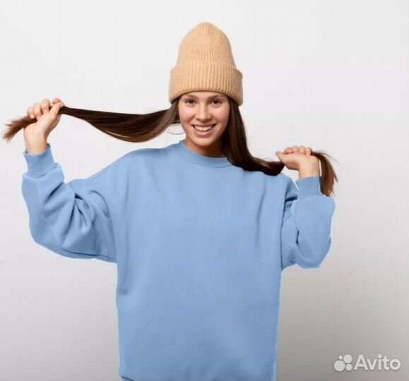 Свитшот женский оверсайз