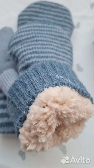 Варежки детские новые
