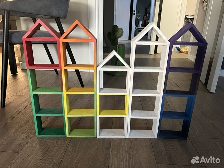 Полки домик для куклы