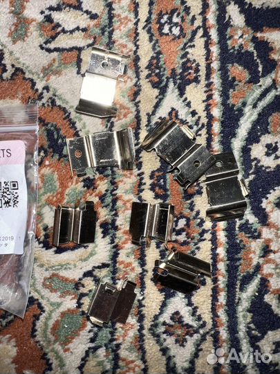 Скобы тормозных колодок перед Паджеро 3 4