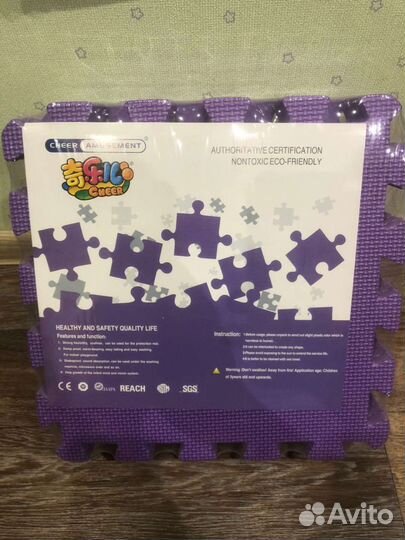 Детский мягкий пол